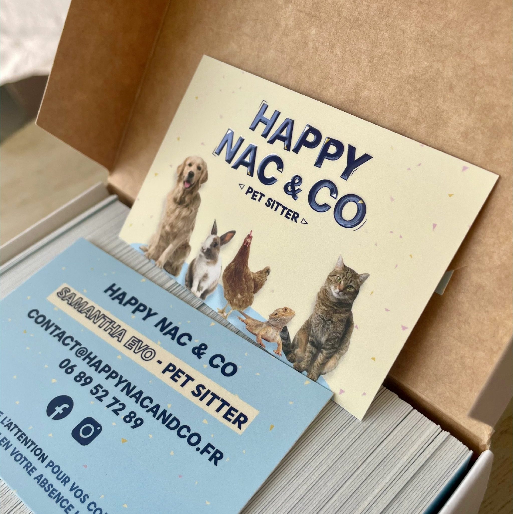 Cartes de visite - Happy Nac and Co